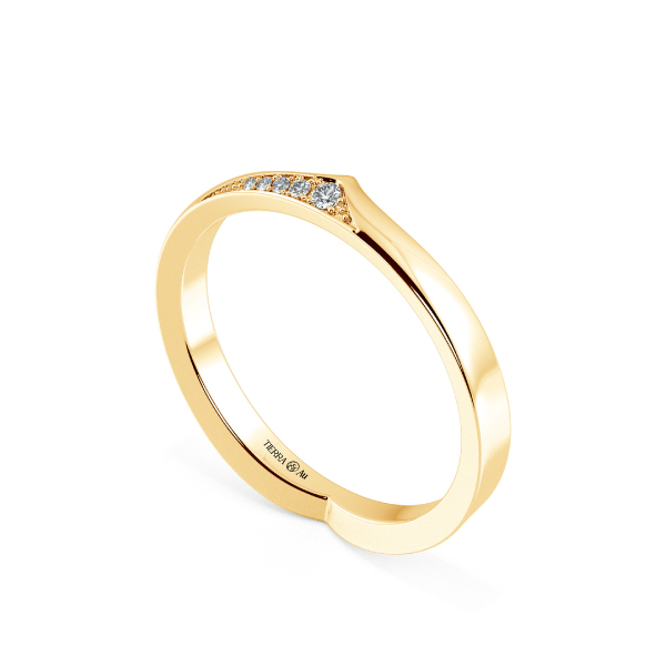 Modern Wedding Band Set NCC2037 4